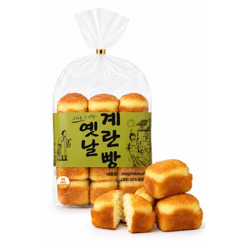 옛날 계란빵 268g