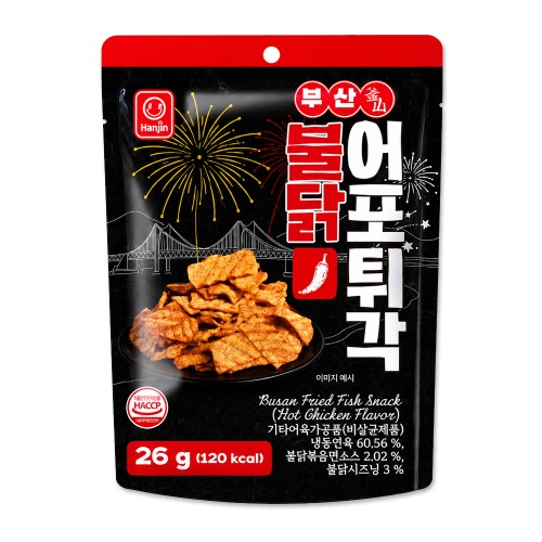 한진 부산 어포튀각 불닭 26g