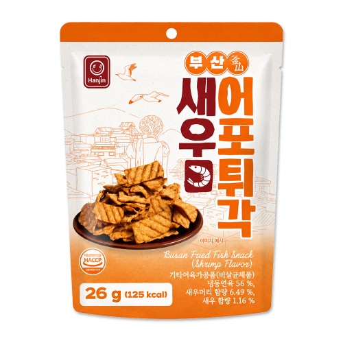 한진 부산 어포튀각 새우 26g
